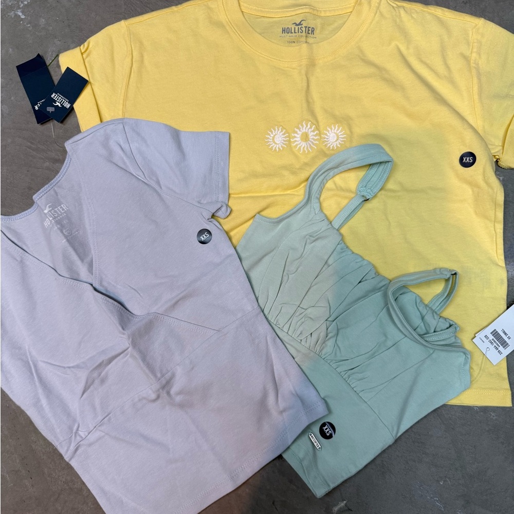 NWT Hollister Kids Shirt Set